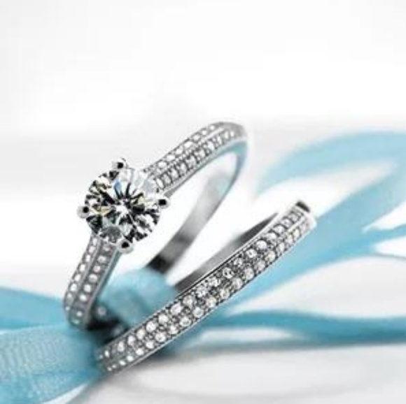 🔥925. Sterling Silver Bridal Fashion Set💍 🔥 - Picture 2 of 5